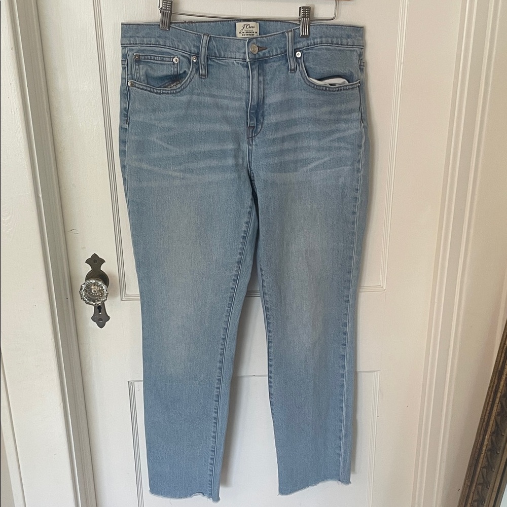 J. Crew slim boyfriend Women's Jeans in size 29T